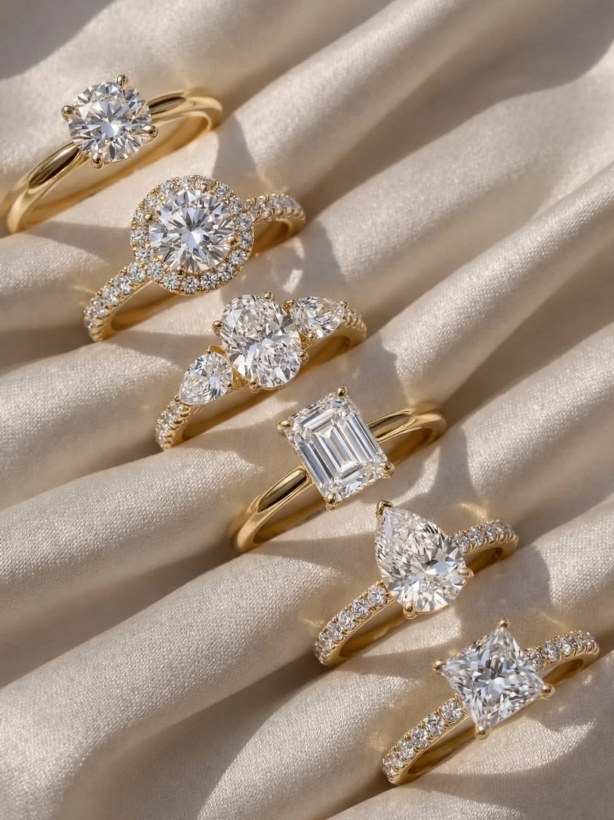 Gold Knuckle Stacker Ring