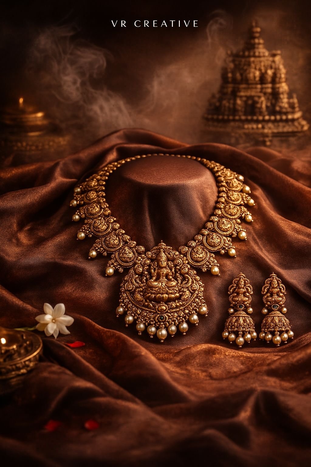Antique Gold Necklace Set