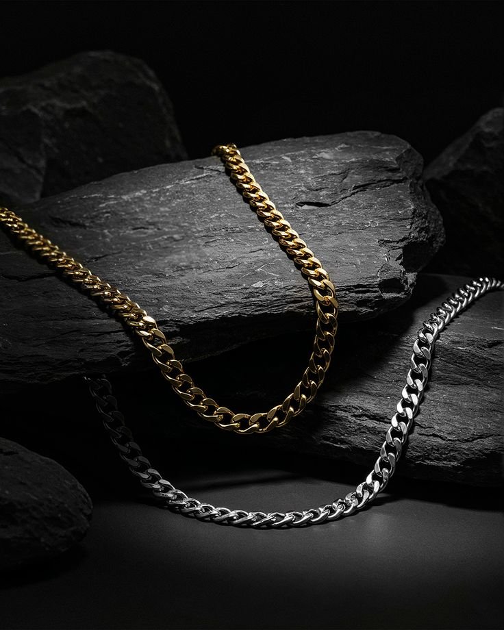 Gold Curb Chain